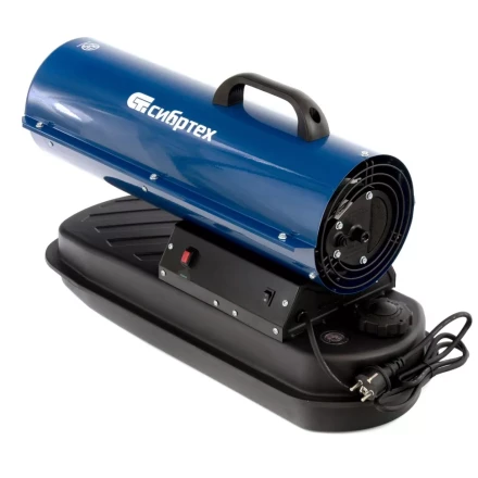 Дизельная тепловая пушка СТД-10, 10 кВт, 300 м3/ч, прямой нагрев Сибртех 96466 купить в Когалыме