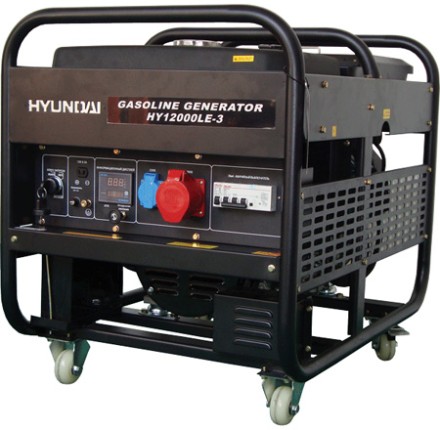 Бензогенератор Hyundai HY 12000LE-3 купить в Когалыме