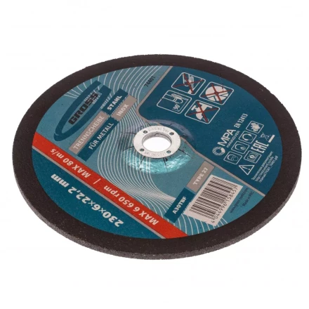 Круг шлифовальный по металлу 230 х 6,0 х 22,2мм Gross 74401 купить в Когалыме