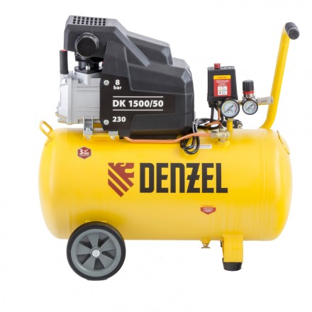 Компрессор воздушный Denzel DK1500/50 Х-PRO 58064 купить в Когалыме