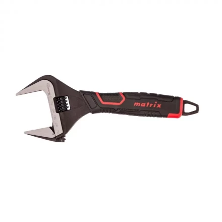 Ключ разводной Matrix тонкие губки фосфатированный двухкомпонентная рукоятка 250 мм 15578 купить в Когалыме