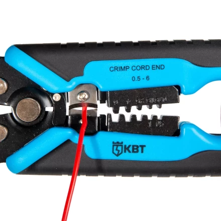 Автоматический многофункциональный стриппер КВТ WS-18 для снятия изоляции с проводов 0.05–10 мм(87581) купить в Когалыме