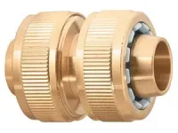 Муфта ремонтная для шланга 3/4" латунная  PALISAD 66541