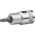 Торцовая бита-головка KRAFTOOL &quot;INDUSTRIE QUALITAT&quot;, материал S2, TORX, сатинированная, 1/2&quot;, Т27 27905-27_z01 купить в Когалыме