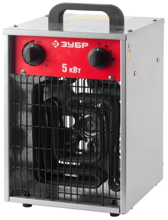 Пушка ЗУБР "ЭКСПЕРТ" тепловая, электрическая, 380В, 5 кВт ЗТПЭ-5.0-Ф купить в Когалыме