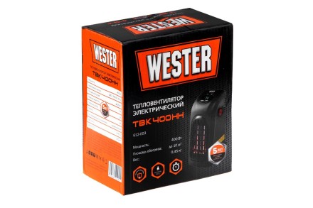 Тепловентилятор в розетку WESTER TBK400hh купить в Когалыме