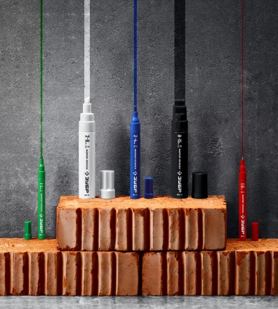 ЗУБР МК-400 зеленый, 2-4 мм маркер-краска (06325-4) купить в Когалыме