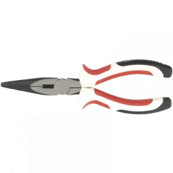 Длинногубцы Premium 160 мм прямые трехкомпонентные рукоятки MATRIX 17185