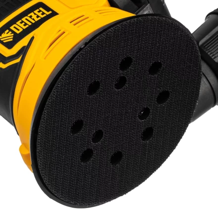 Машина шлифовальная эксцентриковая аккумуляторная Denzel 28470 COS-125, 18В Li-Ion купить в Когалыме
