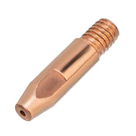 Токосъемный наконечник под проволоку 1,2 мм, М6х28, E-CU, 20 шт для MIG горелки тип 24 Denzel 93648 купить в Когалыме
