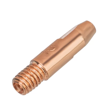 Токосъемный наконечник под проволоку 1,2 мм, М6х28, E-CU, 20 шт для MIG горелки тип 24 Denzel 93648 купить в Когалыме