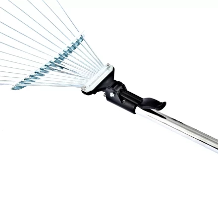 Грабли веерные стальные Palisad, 190 - 520 х 1200 - 1500 мм, 15 зубьев, раздвижные, стальной черенок, 6175655 купить в Когалыме