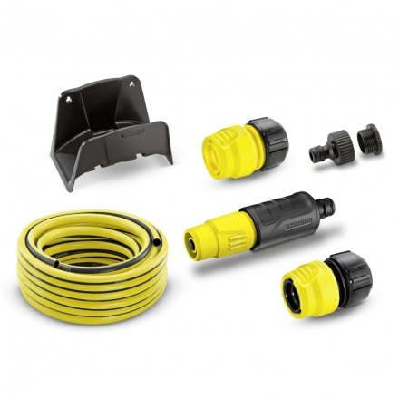Комплект: шланг 1/2&quot; - 15м с держателем и набор для полива KARCHER купить в Когалыме