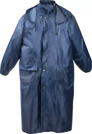 Плащ-дождевик STAYER 11612-56, нейлоновый на молнии, синий цвет, размер 56-58 11612-56 купить в Когалыме