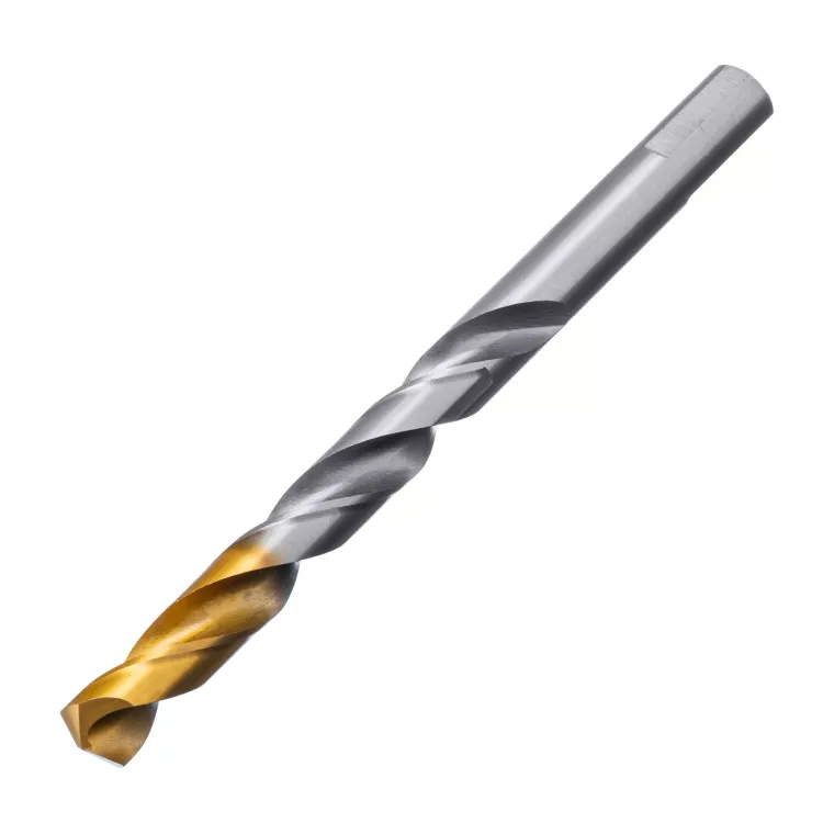 Сверло спиральное по металлу Denzel, 11 x 142 мм, Р6М5, Golden Tip, 718243 купить в Когалыме