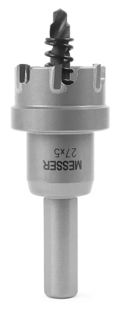 ТСТ коронка MESSER 27X5 с центрирующим сверлом и толкающей пружиной купить в Когалыме