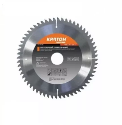 Диск пильный по дереву PROFESSIONAL 350 х 50 х 3.2 мм 80Т КРАТОН 1 06 03 039 купить в Когалыме