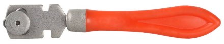 Стеклорез роликовый, 3 режущих элемента, с пластмассовой ручкой 3361 купить в Когалыме