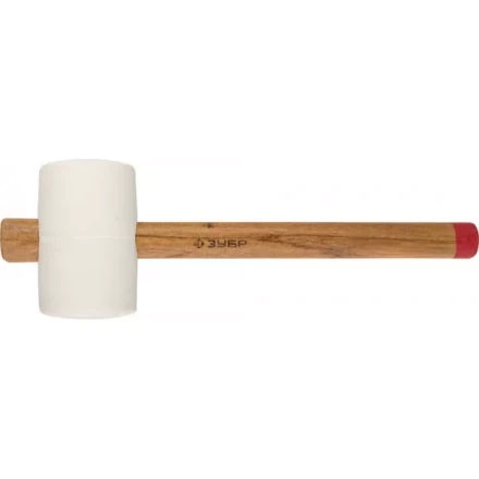 Киянка ЗУБР "МАСТЕР" резиновая белая, с деревянной рукояткой, 0,9кг 20511-900_z01 купить в Когалыме
