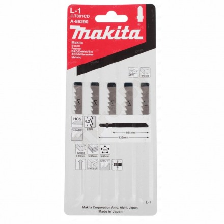 Пилки для лобзика Makita L-1 A-86290 купить в Когалыме