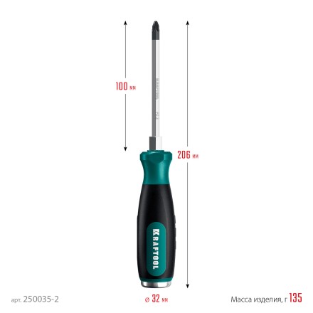 Ударные отвертки IMPACT 250035-2 купить в Когалыме