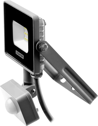 Прожектор LEDPro светодиодный, STAYER Profi 57133-10, датчик движения, 10Вт 57133-10 купить в Когалыме