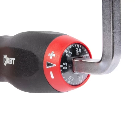 Диэлектрическая динамометрическая отвертка VDE КВТ НИО-3306 со сменными битами SLIM, 6 шт. (90952) купить в Когалыме