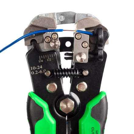 Автоматический многофункциональный стриппер КВТ WS-307 для снятия изоляции с проводов 0.2–6.0 мм (85198) купить в Когалыме