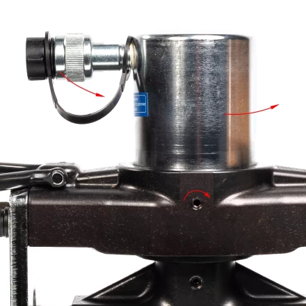 Шиногиб гидравлический КВТ ШГ-200 с радиусом гиба 5 и 10 мм для шин шириной до 200 мм (85144) купить в Когалыме