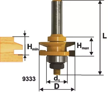 Фреза комб рамочная ф413х26мм хв 12мм 9333 купить в Когалыме