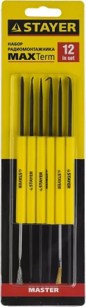 Набор радиомонтажника MAXTerm, STAYER 55338-H12, 12в1 55338-H12 купить в Когалыме