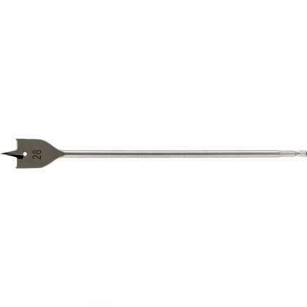 Сверло по дереву перовое удлиненное 28 х 300 мм 6-гранный хвостовик MATRIX 704028 купить в Когалыме