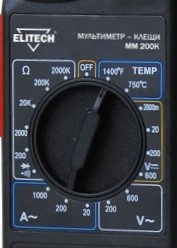 Мультиметр ММ 200К ELITECH купить в Когалыме