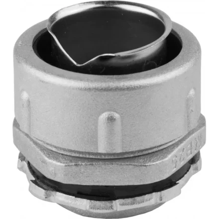 Муфта СВЕТОЗАР вводная металлич, с наружной резьбой, для металлорукава диаметром 25мм, IP54 60200-25 купить в Когалыме