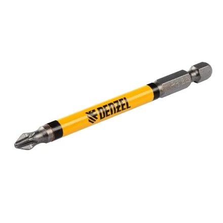 Бита PH2х90, сталь S2, цилиндр., 10 шт. Е 6,3 Denzel 11644 купить в Когалыме