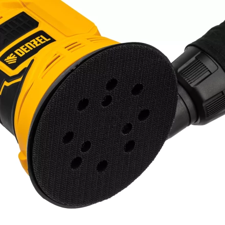 Машина шлифовальная эксцентриковая аккумуляторная COS-125-0, 18В Li-Ion Denzel 28471 купить в Когалыме