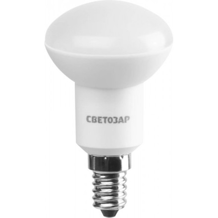 Лампа СВЕТОЗАР светодиодная &quot;LED technology&quot;, цоколь E14(миньон), яркий белый свет (4000К), 45 (5Вт), 220В 44504-45 купить в Когалыме