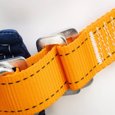 Удерживающая привязь безлямочная Сибртех 89505, модель УП I, прошитый высокий кушак купить в Когалыме