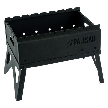 Мангал походный складной Camping Palisad 69667, 440 х 320 х 140/350 мм, сталь 1,2 мм, сумка в комплекте купить в Когалыме