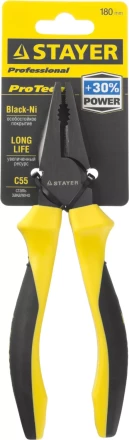 Плоскогубцы комбинированные STAYER "PROTech", эксцентриковое расположение шарнира, 180мм 22027-1-18_z02 купить в Когалыме