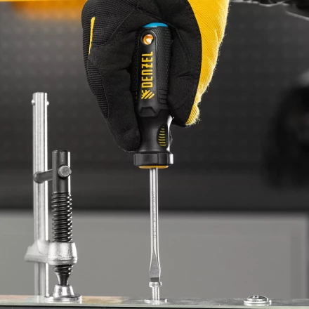 Набор отверток 5 шт Denzel, PH+SL, S2, 3к рукоятка, 122157 купить в Когалыме