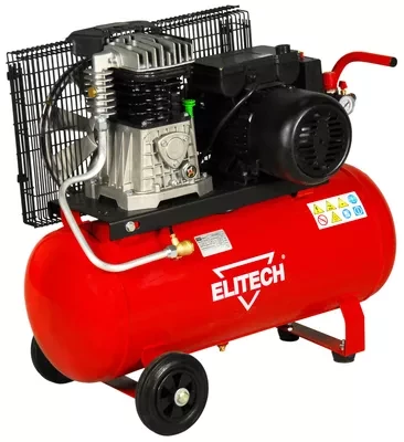 Компрессор масляный поршневой ременной Elitech КР50 купить в Когалыме