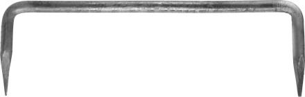 Скоба строительная кованая ЗУБР &quot;МАСТЕР&quot;, 10х250х70 мм, 75 шт 311175-250-70 купить в Когалыме