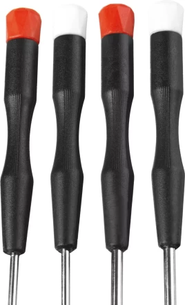 STAYER. Набор: Отвертки для точных работ с пластиковыми рукоятками и удлиненными стержнями 25570-H6_z01 купить в Когалыме