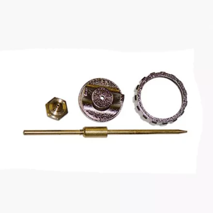 Ремкомплект для краскораспылителя 4 предмета: сопло 1,8 мм + игла + форсунка + зажим сопла  MATRIX 57384 купить в Когалыме