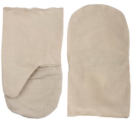 Рукавицы хлопчатобумажные, двунитка с защитой от скольжения ПВХ, XL 11413 купить в Когалыме