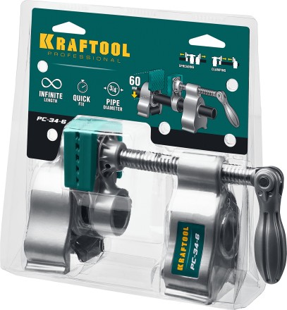 Струбцина KRAFTOOL PC-34-xx трубная 32301-1 купить в Когалыме