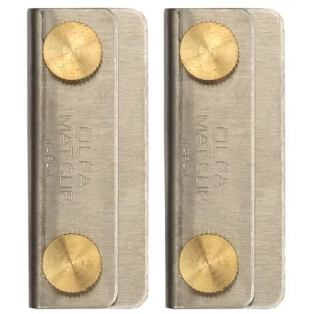 Скоба для скрепления двух ковриков, OLFA OL-CLIPS/2, 2шт OL-CLIPS/2 купить в Когалыме