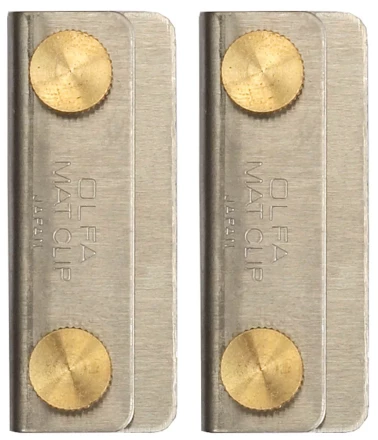 Скоба для скрепления двух ковриков, OLFA OL-CLIPS/2, 2шт OL-CLIPS/2 купить в Когалыме