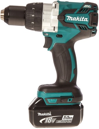 Дрель-шуруповерт аккумуляторная Makita DHP481RTE купить в Когалыме